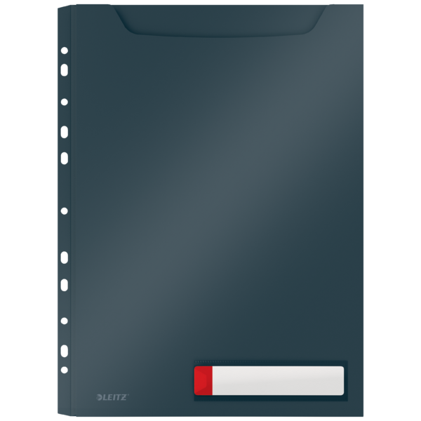 Kataloglomme Cosy PP A4 grå (3)