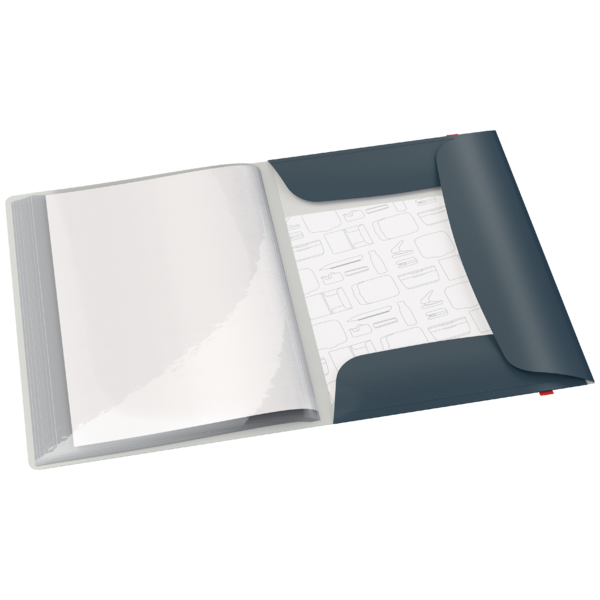 Displaybog Cosy PP 20 lommer grå