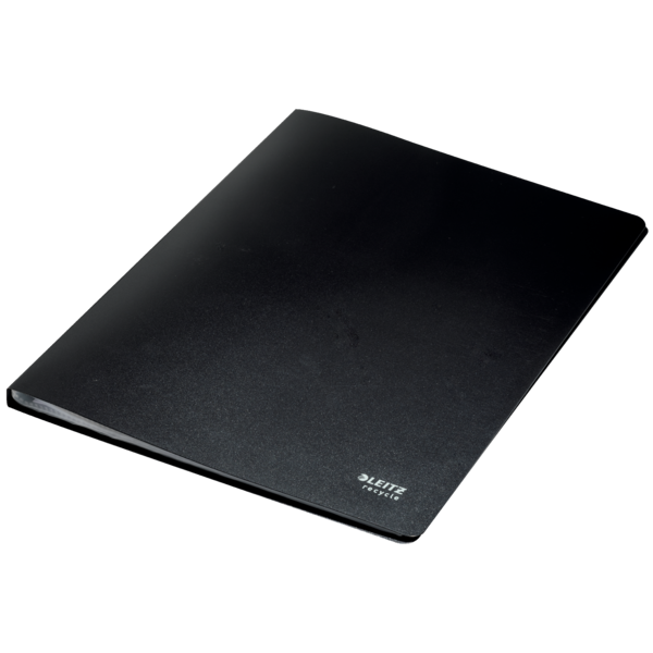 Displaybog recycle PP 40 lommer sort