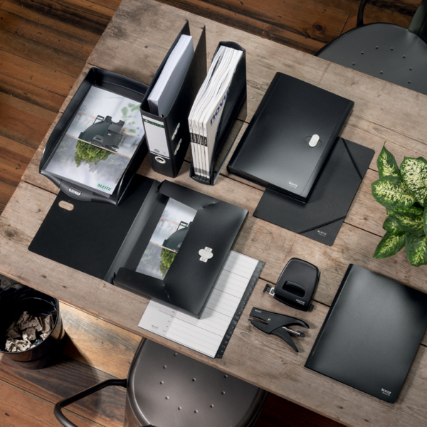 Displaybog recycle PP 40 lommer sort