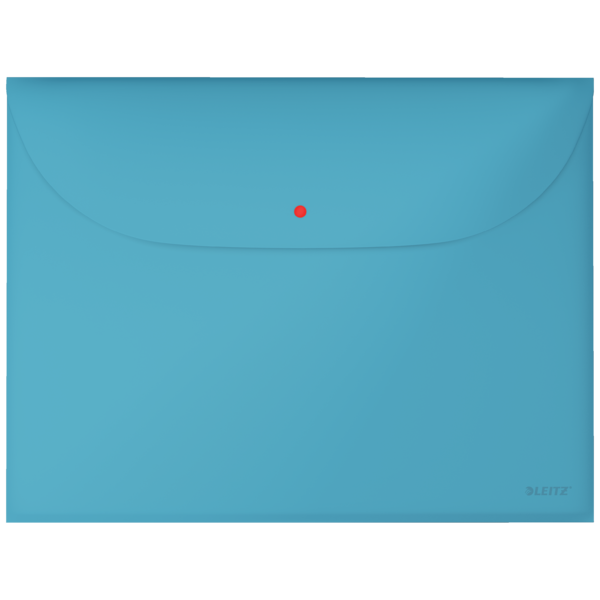 Omslagslomme/kuvert Cosy PP A4 blå (3)