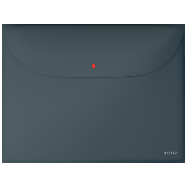 Omslagslomme/kuvert Cosy PP A4 grå (3)