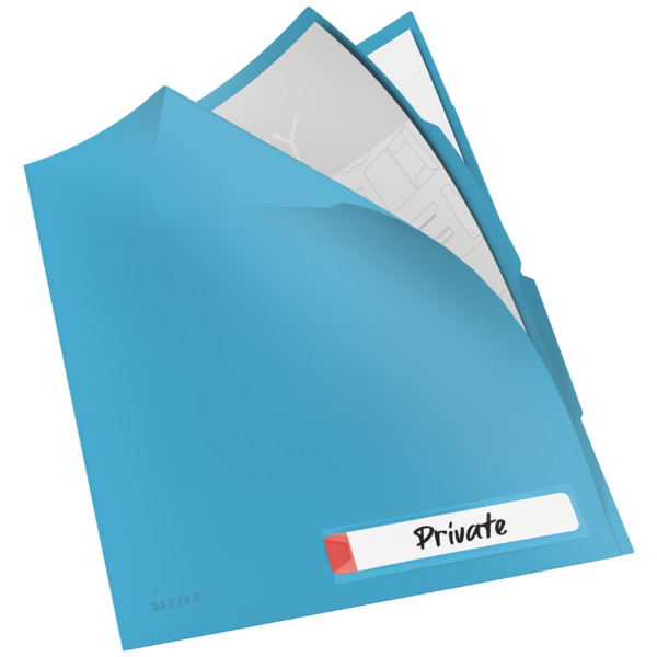 Omslag m/fane Cosy pp A4 blå (3)