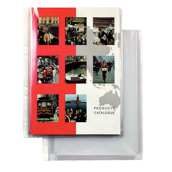 Kataloglomme 170my PVC præget A4 TÅ (10)