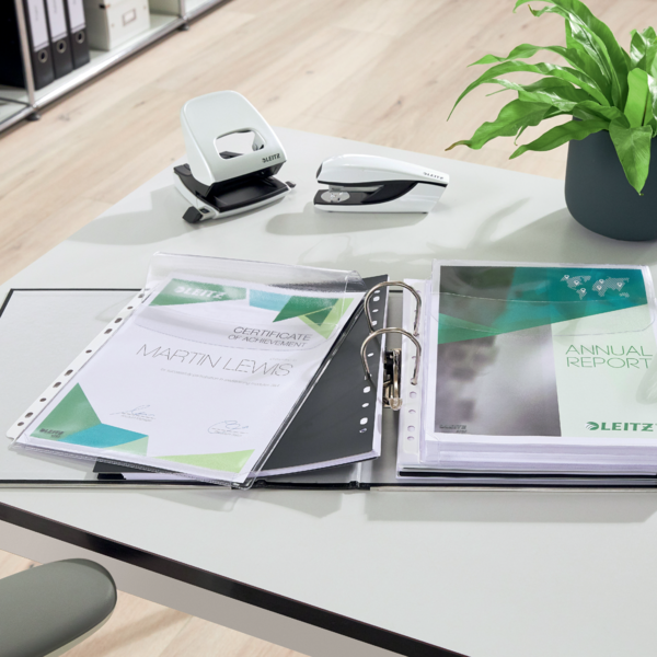 Kataloglom m/klap 170my PVC prægA4 TÅ(5)