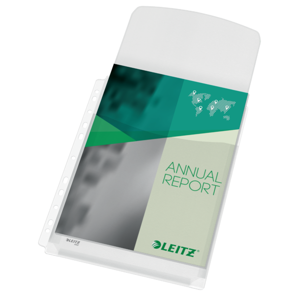 Kataloglom m/klap 170my PVC prægA4 TÅ(5)