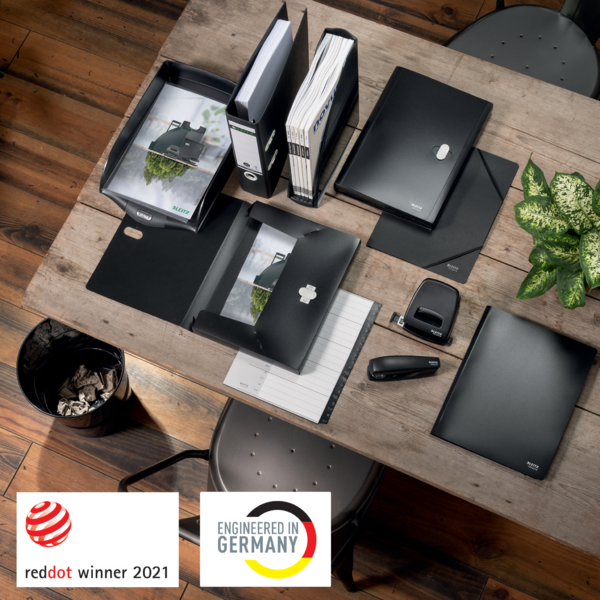 Lomme recycle 100my PP præg A4 TÅ (100)