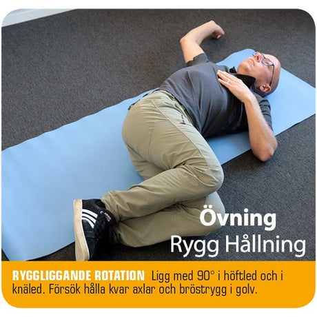 Yogamåtte Blå/grå