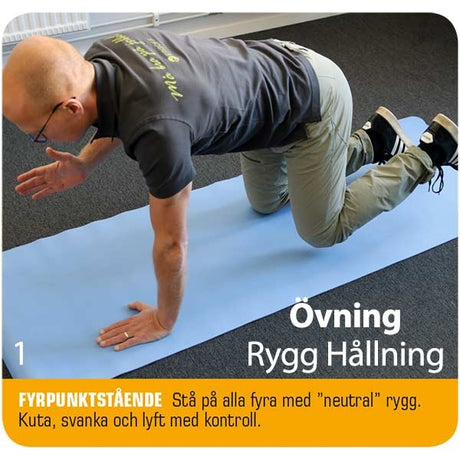 Yogamåtte Blå/grå
