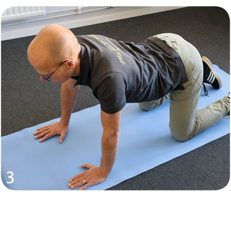 Yogamåtte Blå/grå
