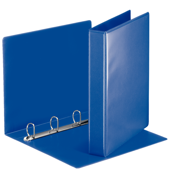 Ringbind panorama 2 lom A4 4DR 30mm blå
