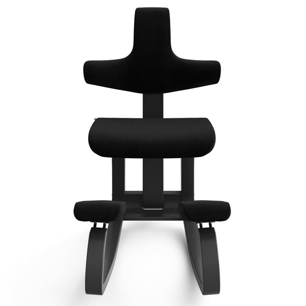 Knæstol Varier Thatsit sort, Revive sort