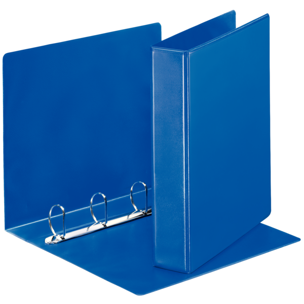 Ringbind panorama 2 lom A4 4DR 40mm blå