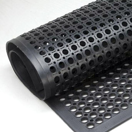 Industrimåtte Ergomat Ringo 0,60x0,90 m Sort