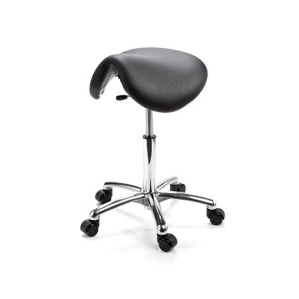 Sadelstol Höganäs Polo M Active Sort Illusion 61–86 cm