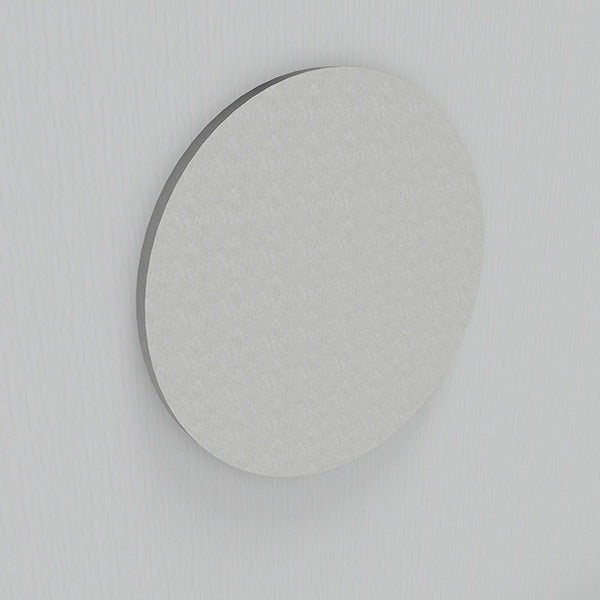 Lydabsorbent Sound Off EcoSUND Væg, Ø800 mm Hvid, uden tekstil