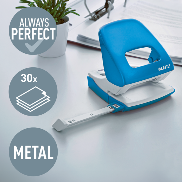 Hulapparat 5008 WOW 2-huls t/30ark blå