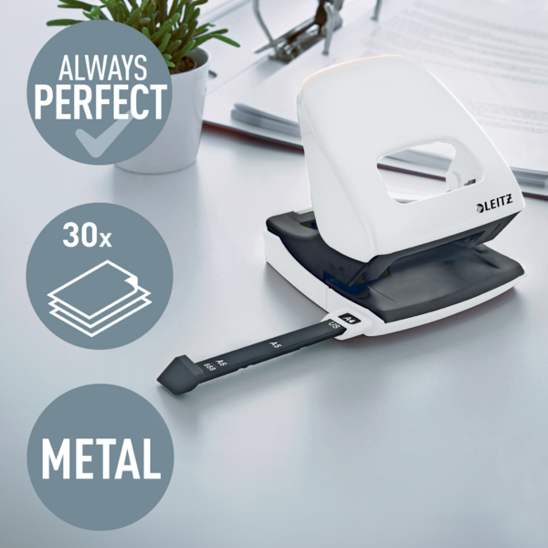 Hulapparat 5008 WOW 2-huls t/30ark hvid blist