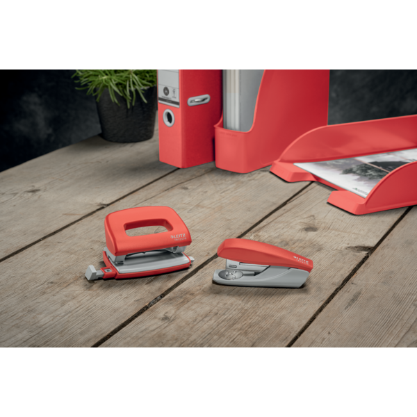 Hulapparat recycle 2-huls t/10ark rød