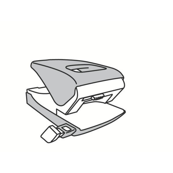 Hulapparat 5138 2-huls t/40 ark sort