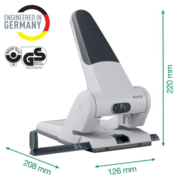 Hulapparat 5180 2-huls t/65 ark hvid