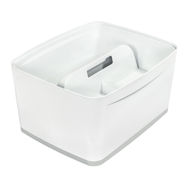 Opbevaringsboks MyBox L hvid/grå