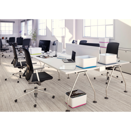 Opbevaringsboks MyBox L hvid/grå