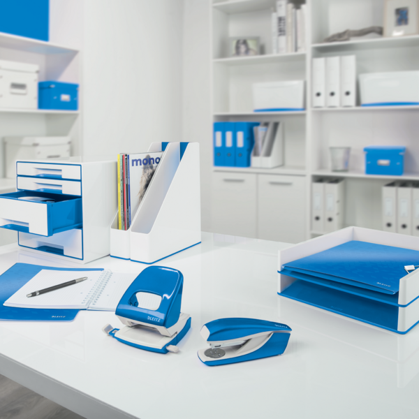 Brevbakke Plus WOW stabelbar blå