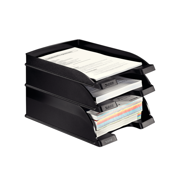 Brevbakke Plus stabelbar sort