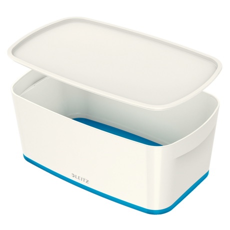 Opbevaringsboks MyBox S hvid/blå