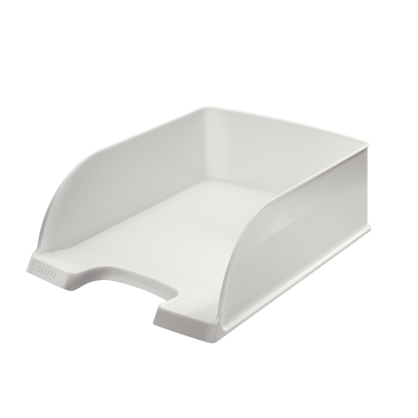 Brevbakke Plus Jumbo stabelbar hvid