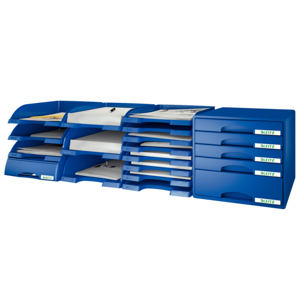 Brevbakke Plus Jumbo stabelbar hvid