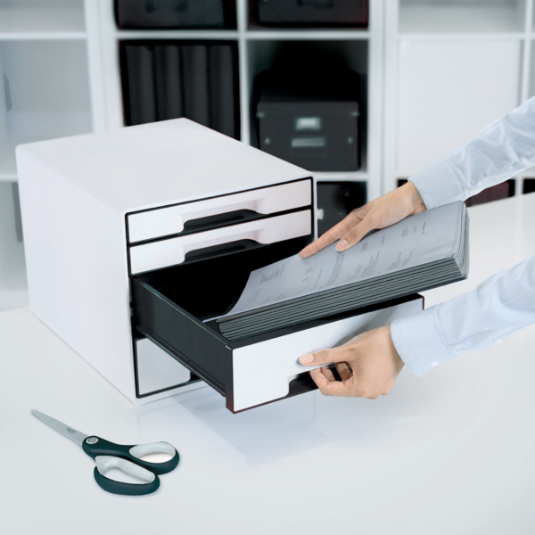 Desk Cube  4-skuffer hvid