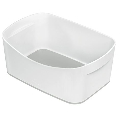 Opbevaringsbakke MyBox hvid/grå