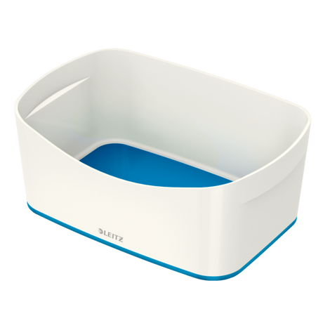 Opbevaringsbakke MyBox hvid/blå