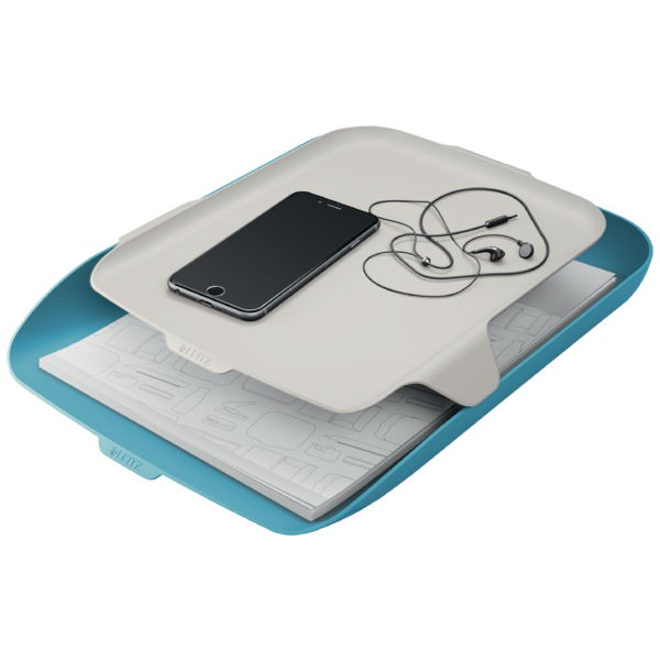 Brevbakke+organizer Cosy blå (2)