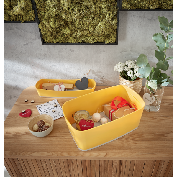 Organiseringsbakke MyBox Cosy gul
