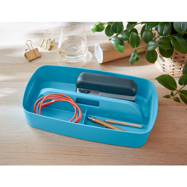Organiseringsbakke m/håndt MyBox Cosy S blå