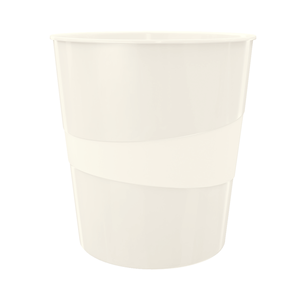 Papirkurv Plus WOW 15L hvid