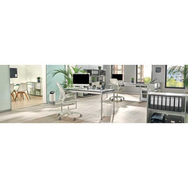 Papirkurv Plus WOW 15L hvid