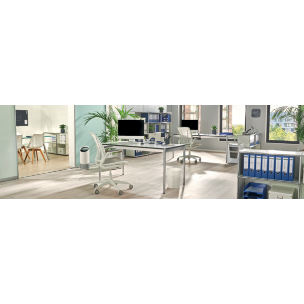 Papirkurv Plus WOW 15L hvid