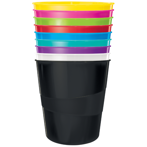 Papirkurv Plus WOW 15L sort