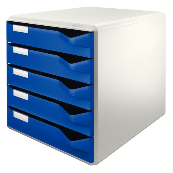 Skuffekabinet 5 skuffer A4 blå