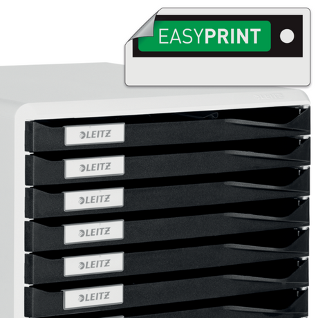 Skuffekabinet 10 skuffer A4 blå