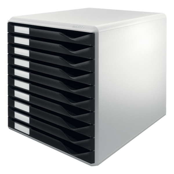 Skuffekabinet 10 skuffer A4 sort