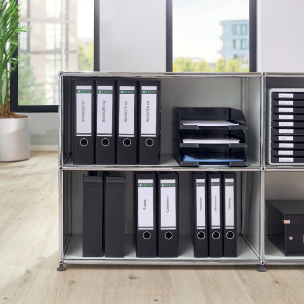 Skuffekabinet 10 skuffer A4 sort