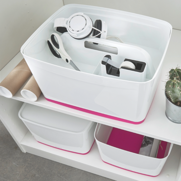 Organiseringsbakke Mybox S hvid