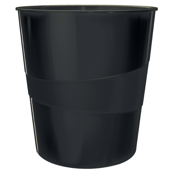 Papirkurv recycle 15 liter sort