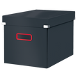 Arkivboks Click & Store Cosy Cube L grå