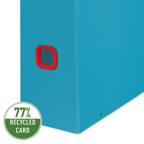 Tidsskriftsamler Click & Store Cosy blå